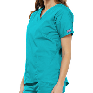 Guéthary - Tunique médicale - Col V - Manches courtes - Femme - Cherokee - Couleur 1 Cherokee Authentic Workwear