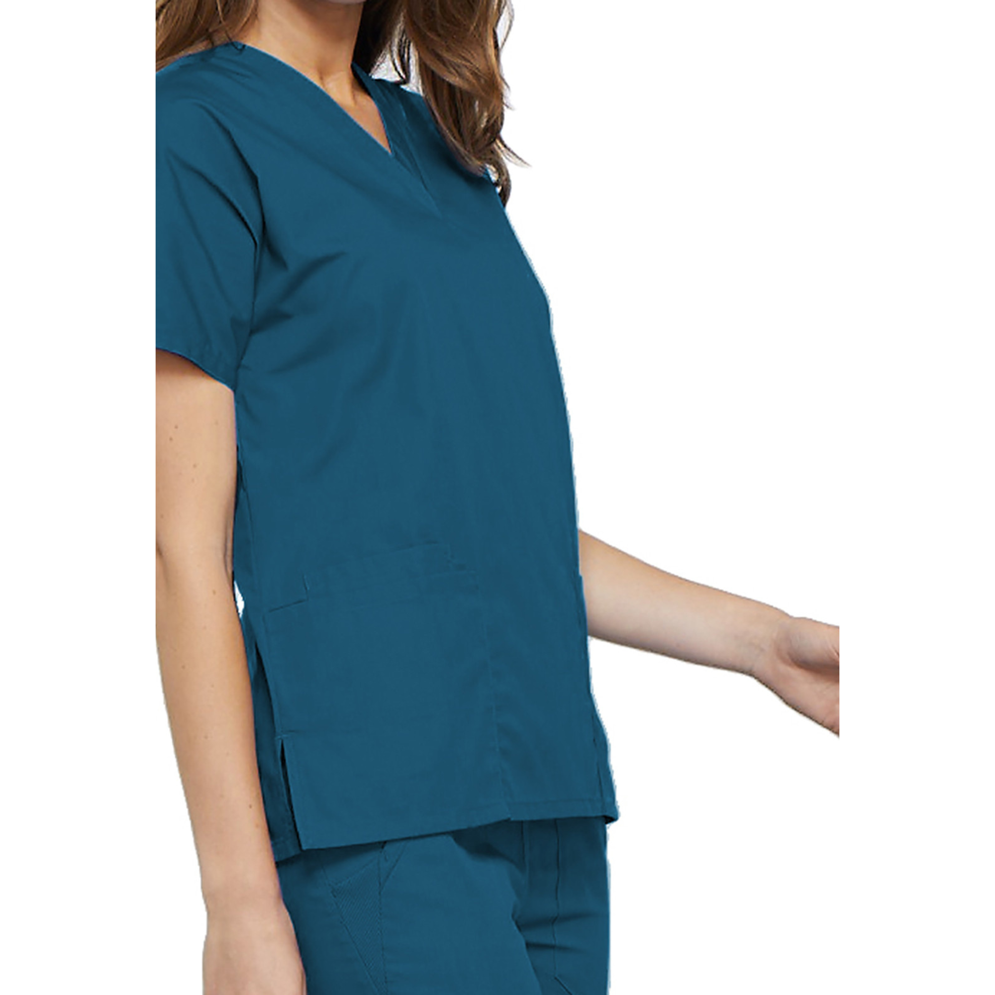 Guéthary - Tunique médicale - Col V - Manches courtes - Femme - Cherokee - Couleur 1 Cherokee Authentic Workwear