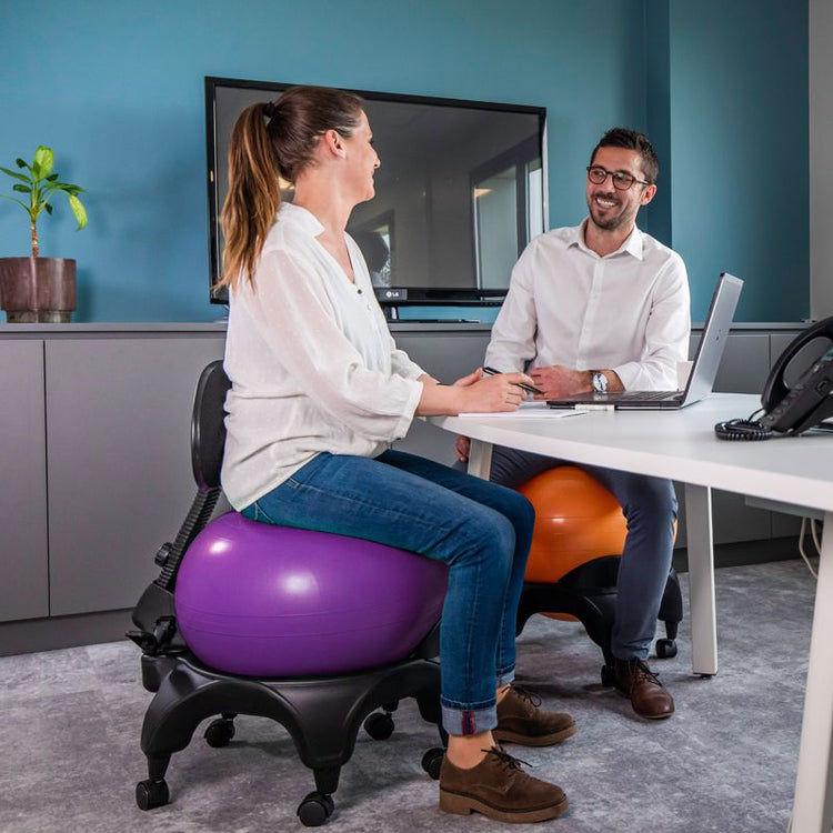 Chaise ergonomique avec ballon Tonic Chair® Confort