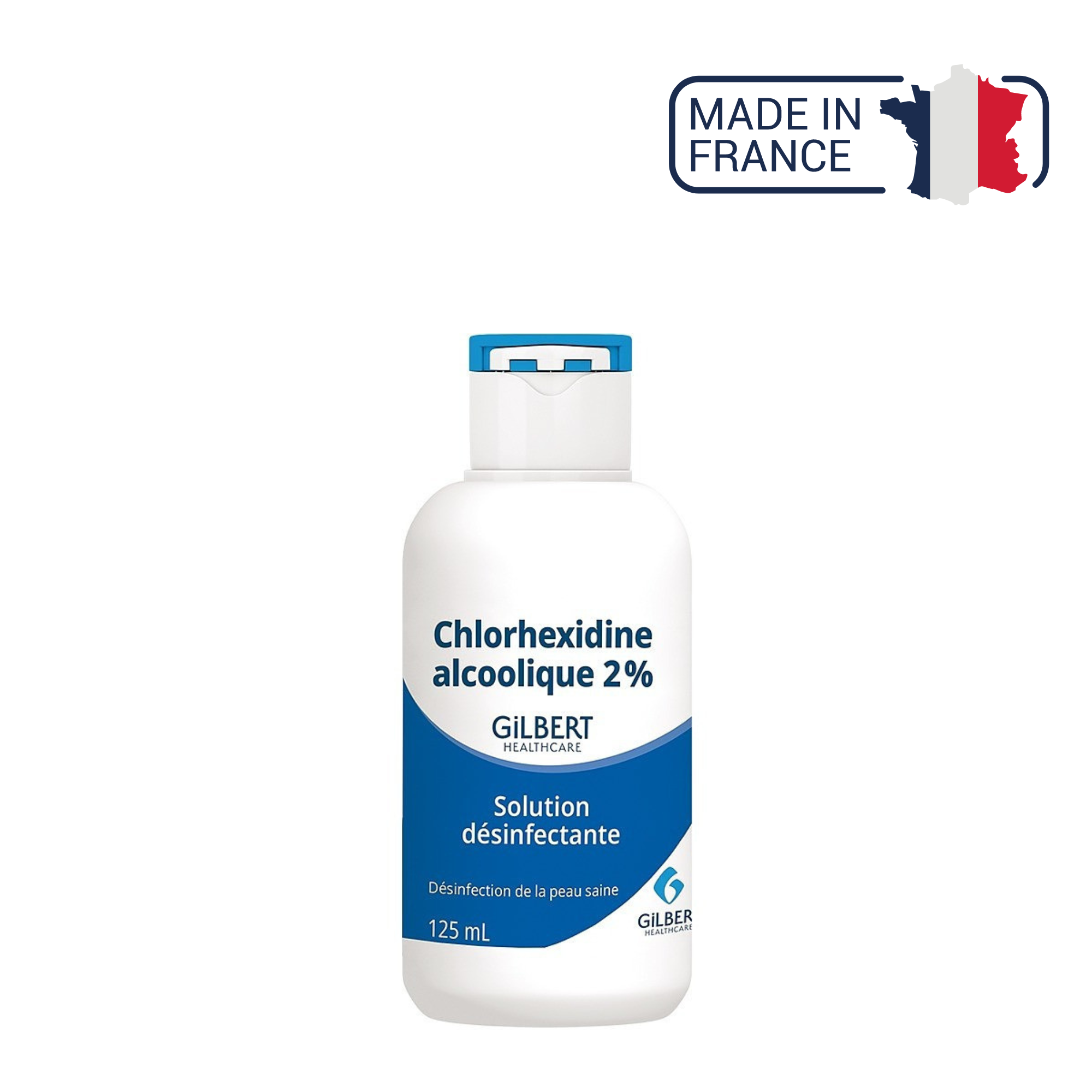 Chlorhexidine Alcoolique 2% - 3 conditionnements - Laboratoire Gilbert