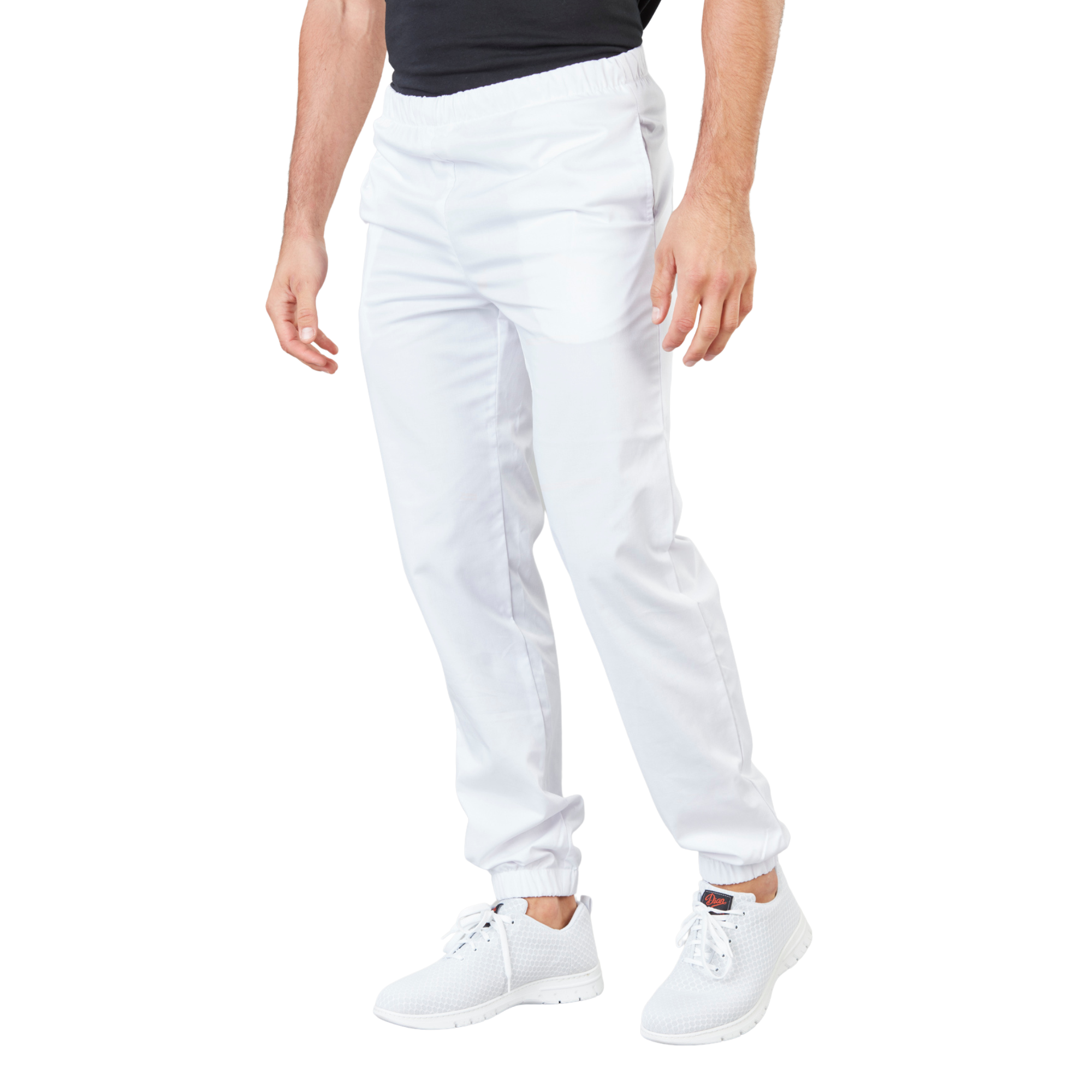 Athéna - Pantalon médical - Mixte - Ceinture élastique - 2 poches - Phirejo