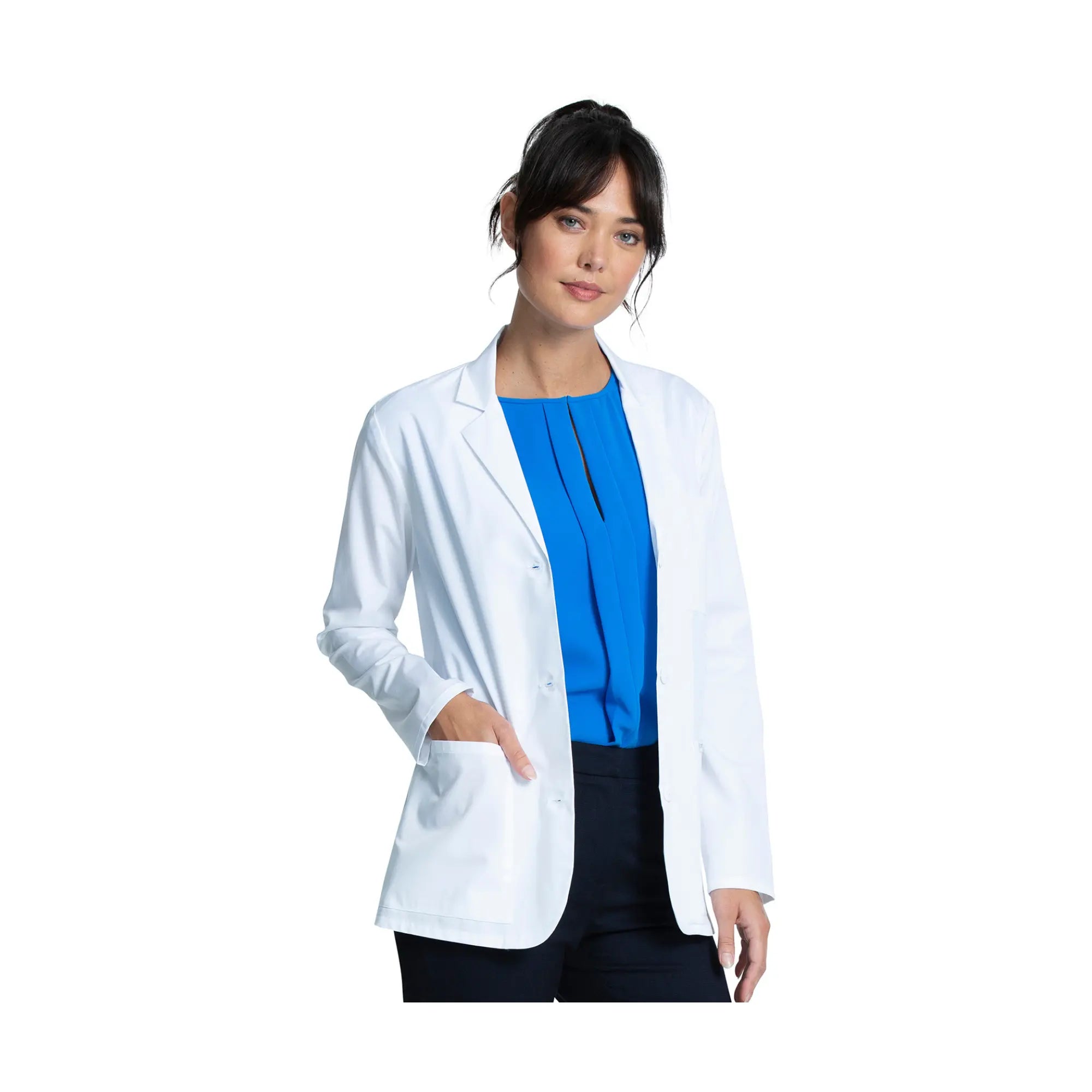 Toulon - Blouse blanche médicale - 71cm - Femme - Cherokee Cherokee Medical Uniforms 