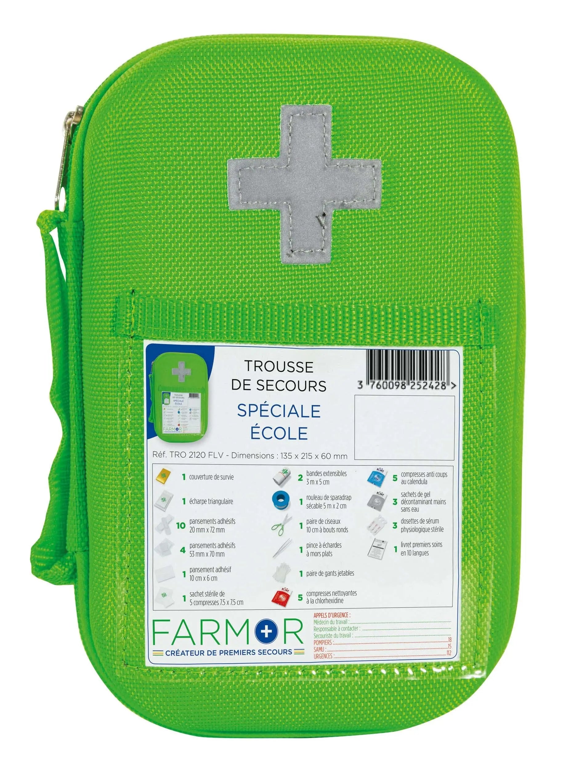 Trousse de secours École - Farmor - My Podologie